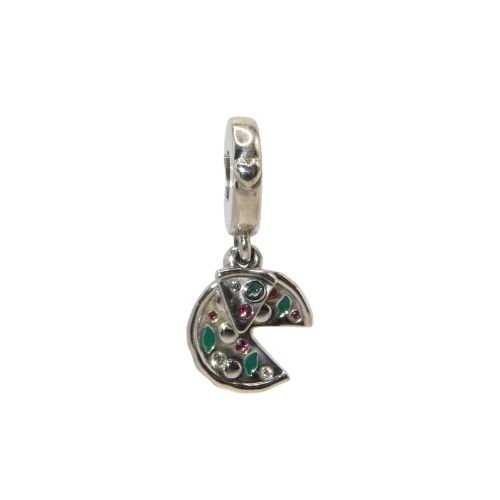 Pandora Passion for Pizza CZ & Sterling Silver .925 Charm 797443CZ