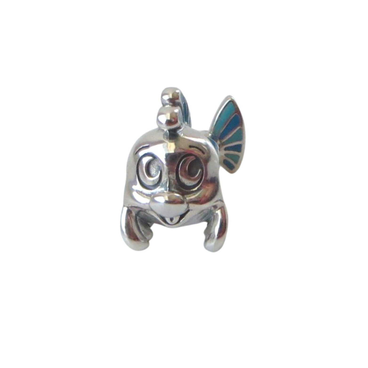 Pandora Little Mermaid Flounder Enamel & SS .925 Charm 798230ENMX
