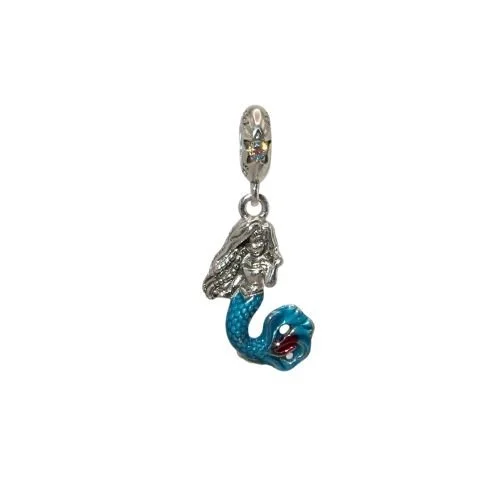 Pandora Disney Little Mermaid Ariel Enamel & SS .925 Charm 792695C01