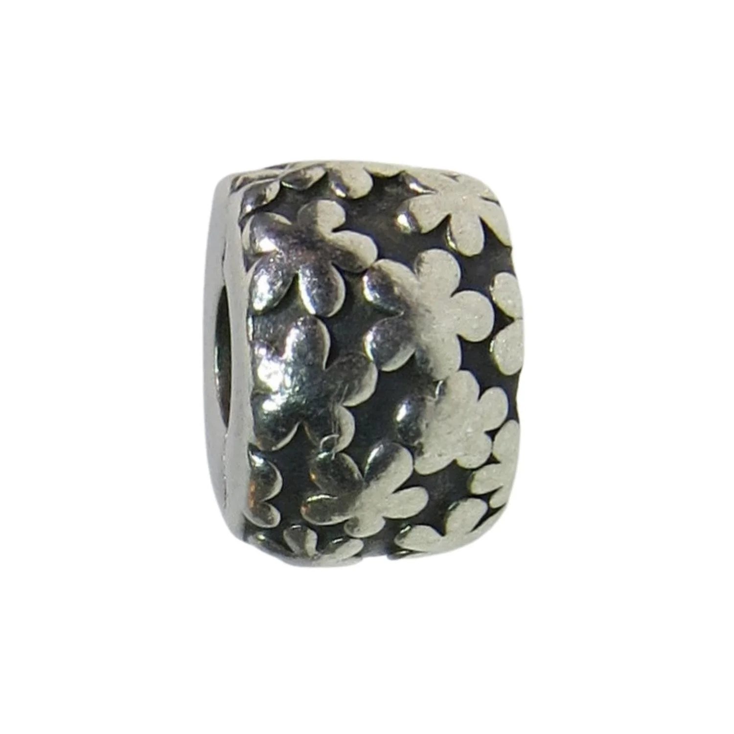 Pandora Flowers Sterling Silver .925 Clip Charm 790533