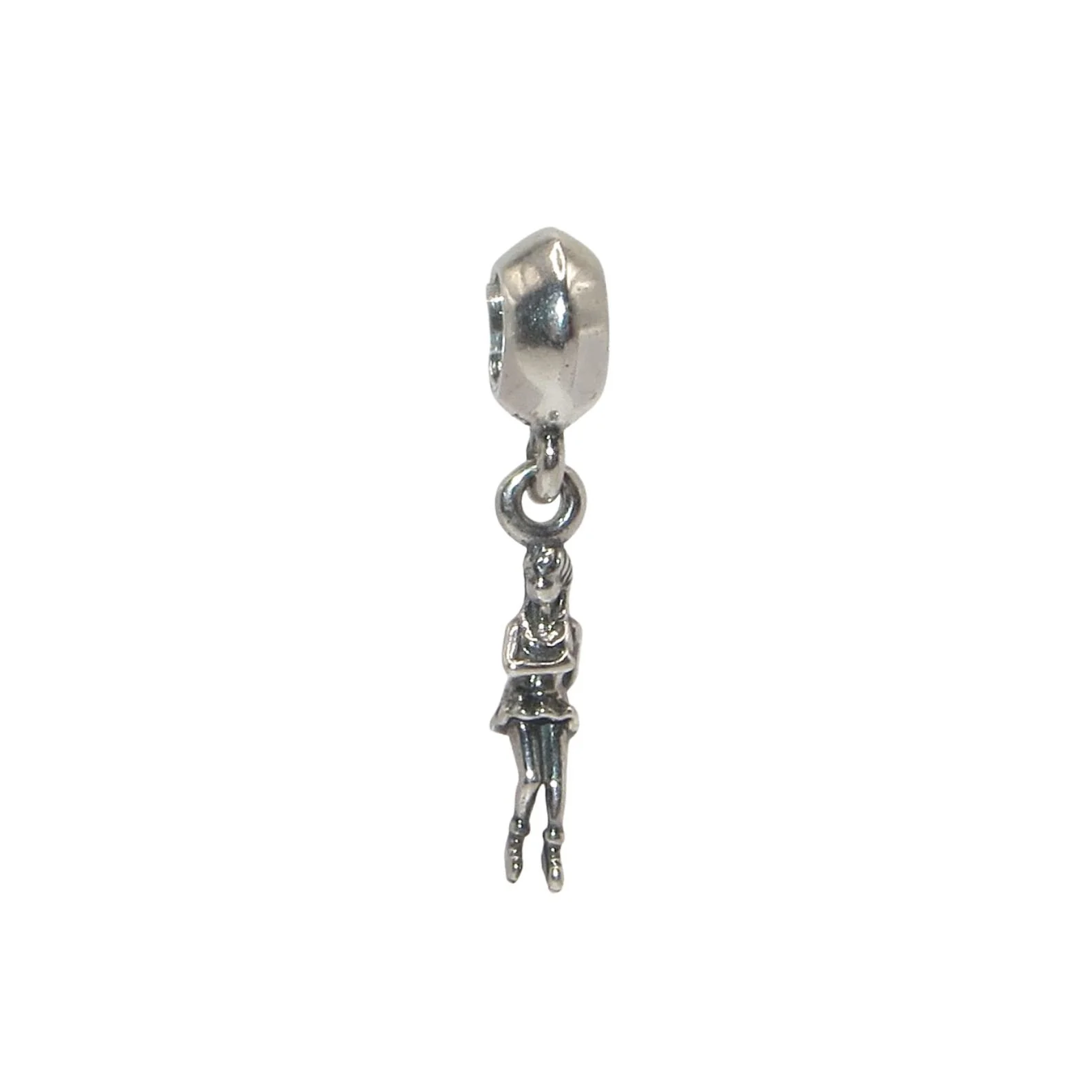 Pandora Figure Skater Ice Skating Sports Sterling Silver .925 Charm 791254