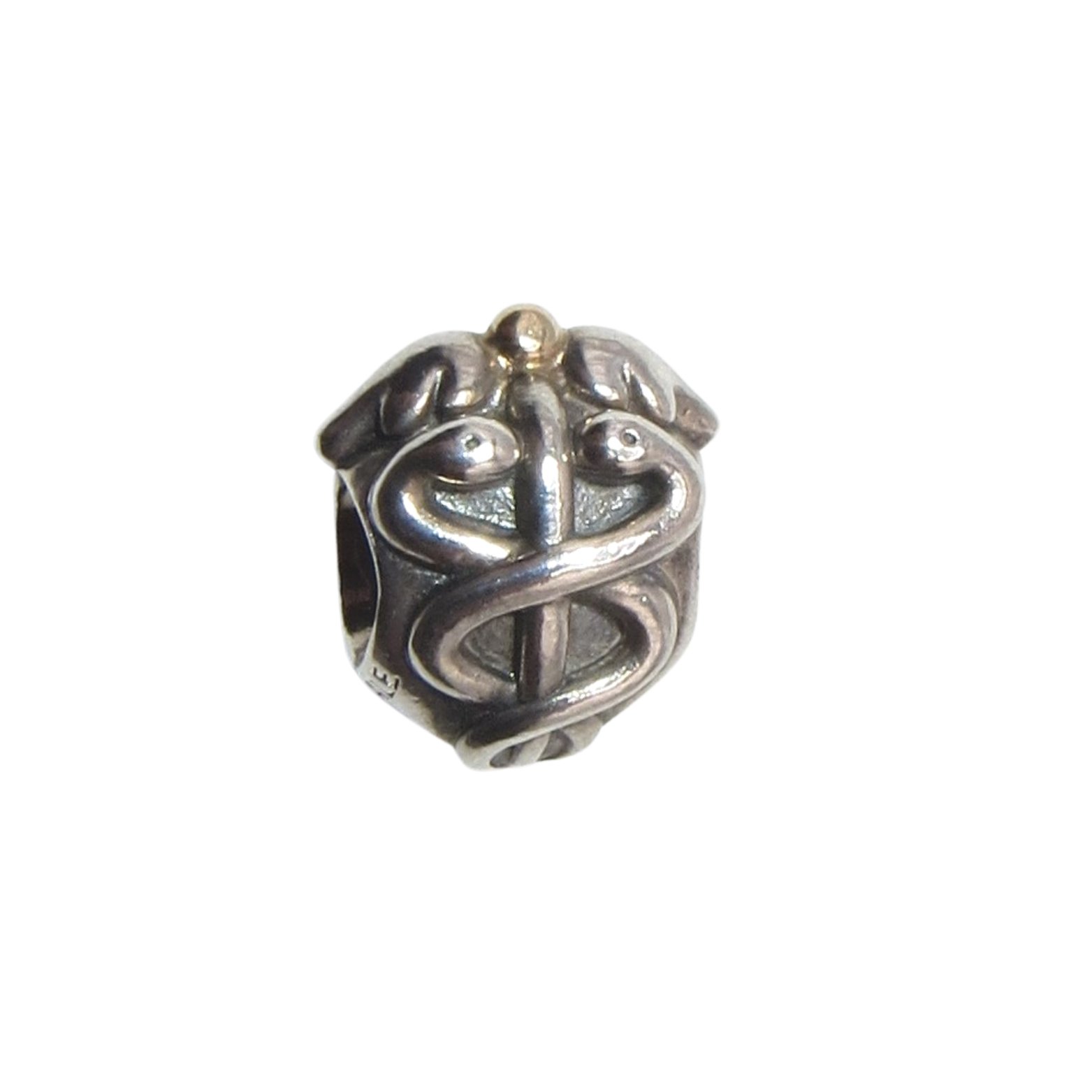 Pandora Lifesaver Medical 14k Gold & Sterling .925 Charm 791042