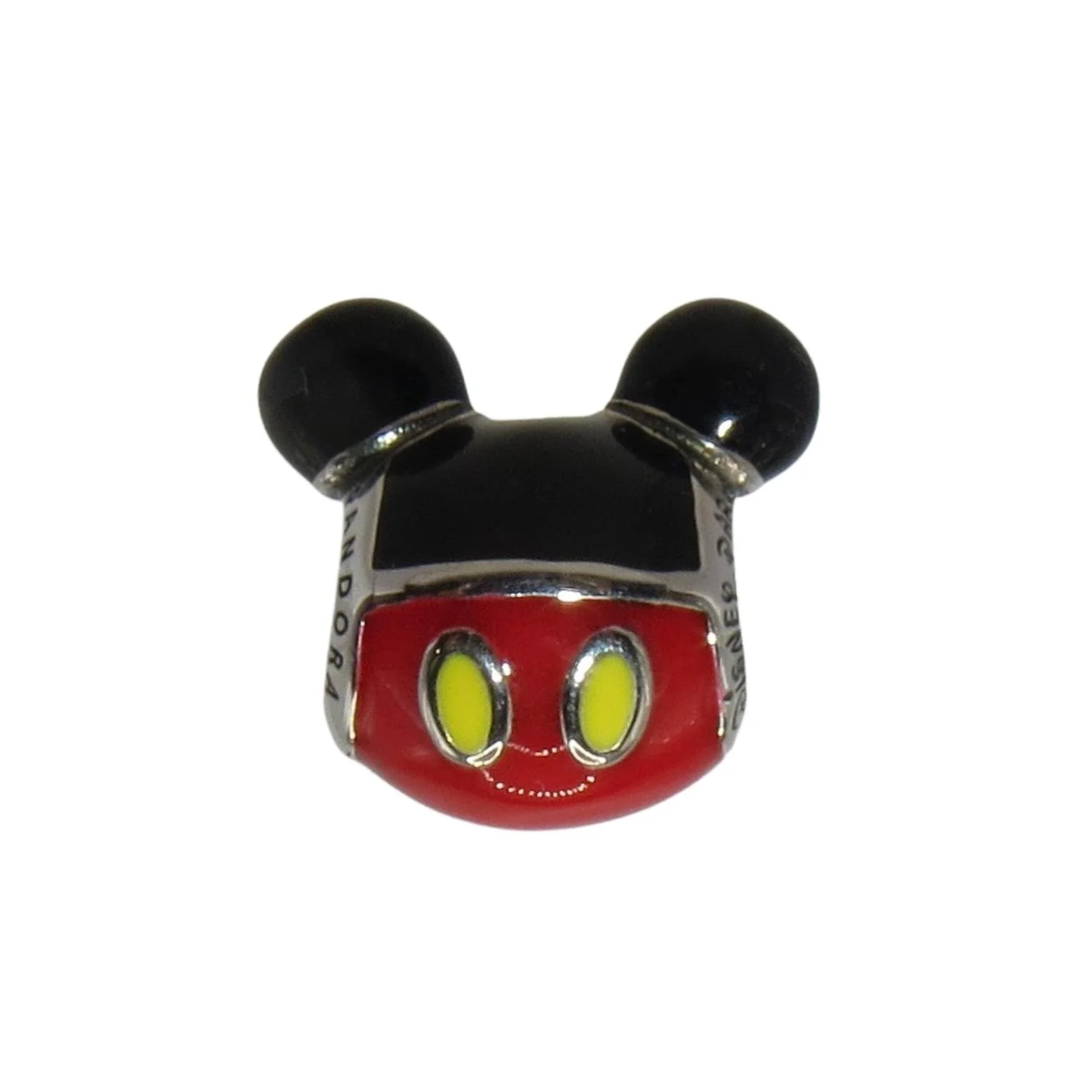 Pandora Disney Mickey Mania Playful Icon Enamel & SS .925 Charm Park Exclusive