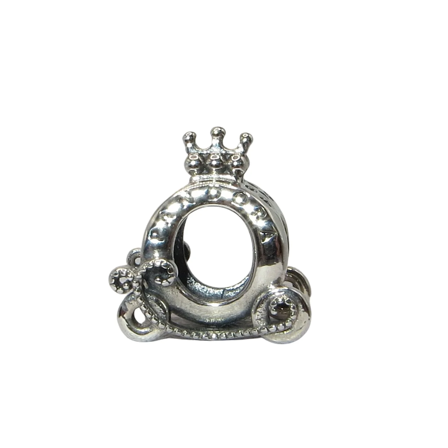 Pandora Crown 'O' Carriage Sterling Silver .925 Charm 798323