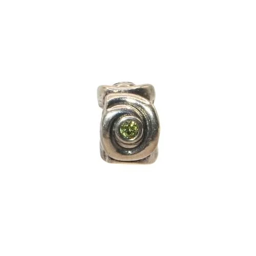 Pandora Rare Eye of the Storm Peridot CZ & SS .925 Charm 790318CZP
