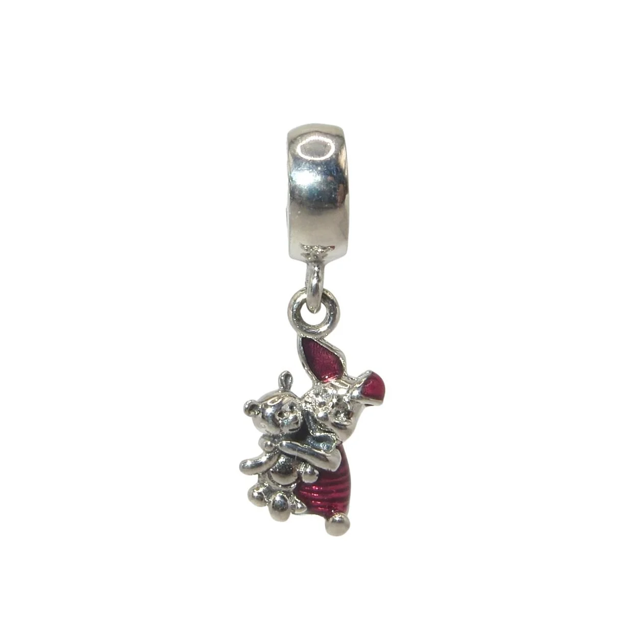 Pandora Disney Winnie the Pooh Piglet Enamel & SS .925 Charm 792134EN117