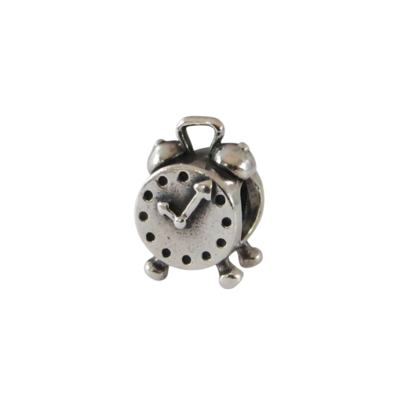 Pandora Alarm Clock Sterling Silver .925 Charm 790449