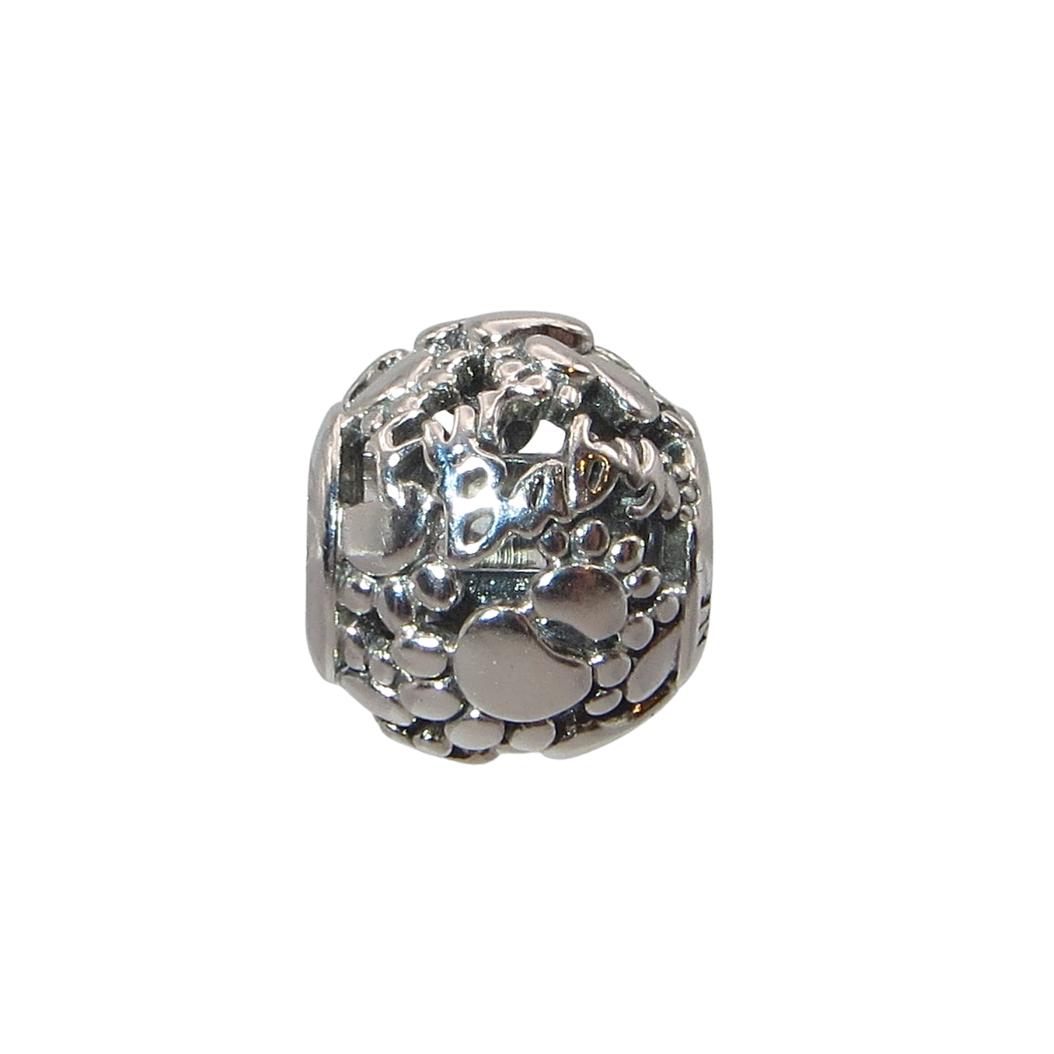 Pandora Fur Baby Paw Prints New Puppy/Kitty SS .925 Charm 792248C00