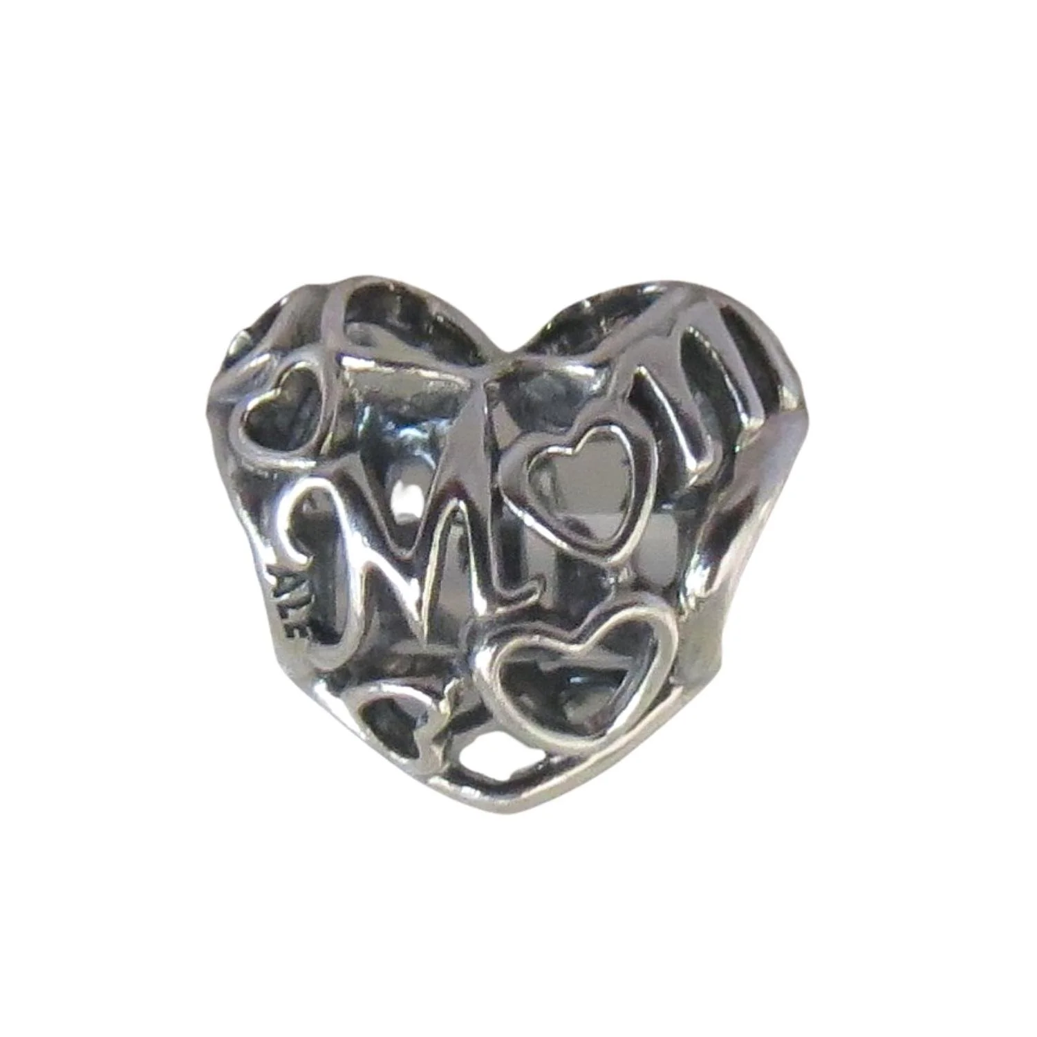 Pandora Motherly Love/Mom Openwork Sterling Silver .925 Charm 791519