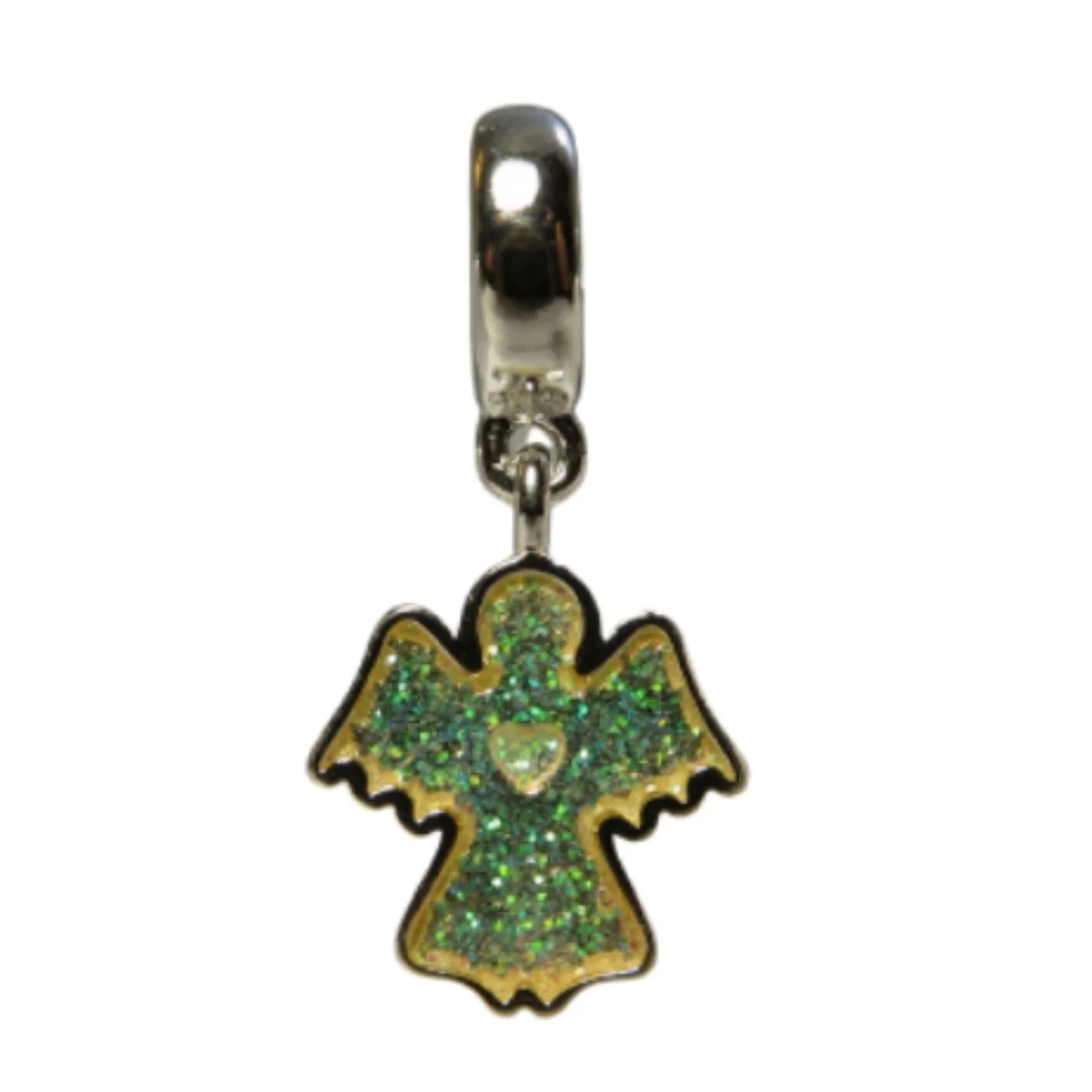 Pandora Christmas Iridescent Snow Angel SS .925 Charm 791238EN51