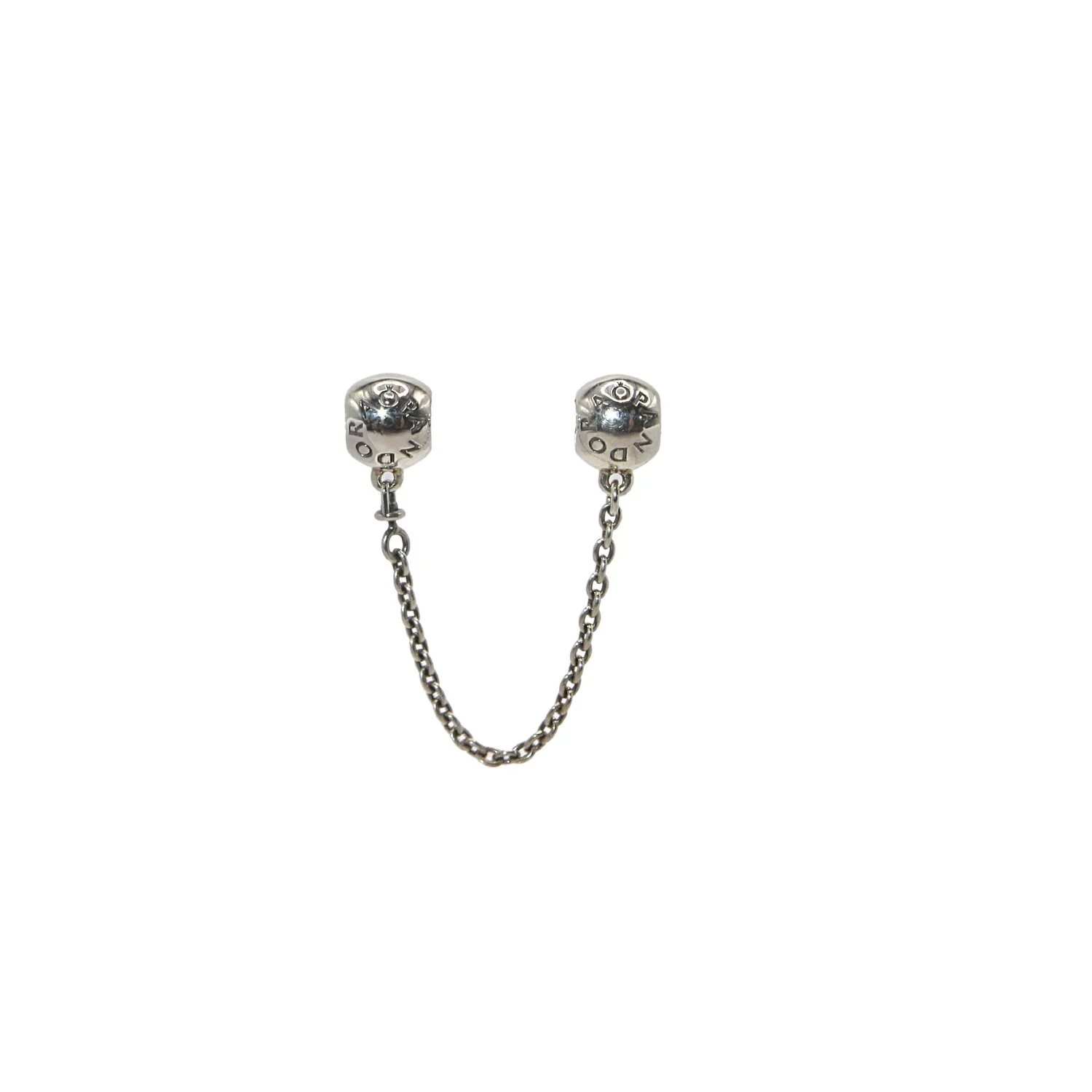 Pandora Signature Sterling Silver .925 Safety Chain Charm 791877