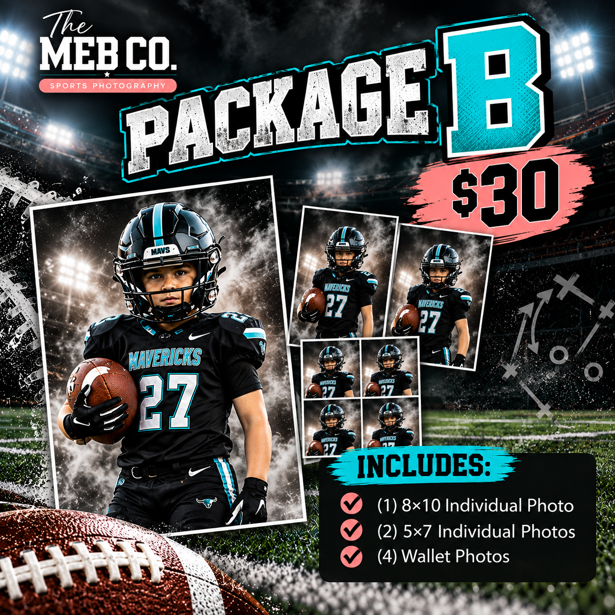 Mavericks Football Package Poster.png