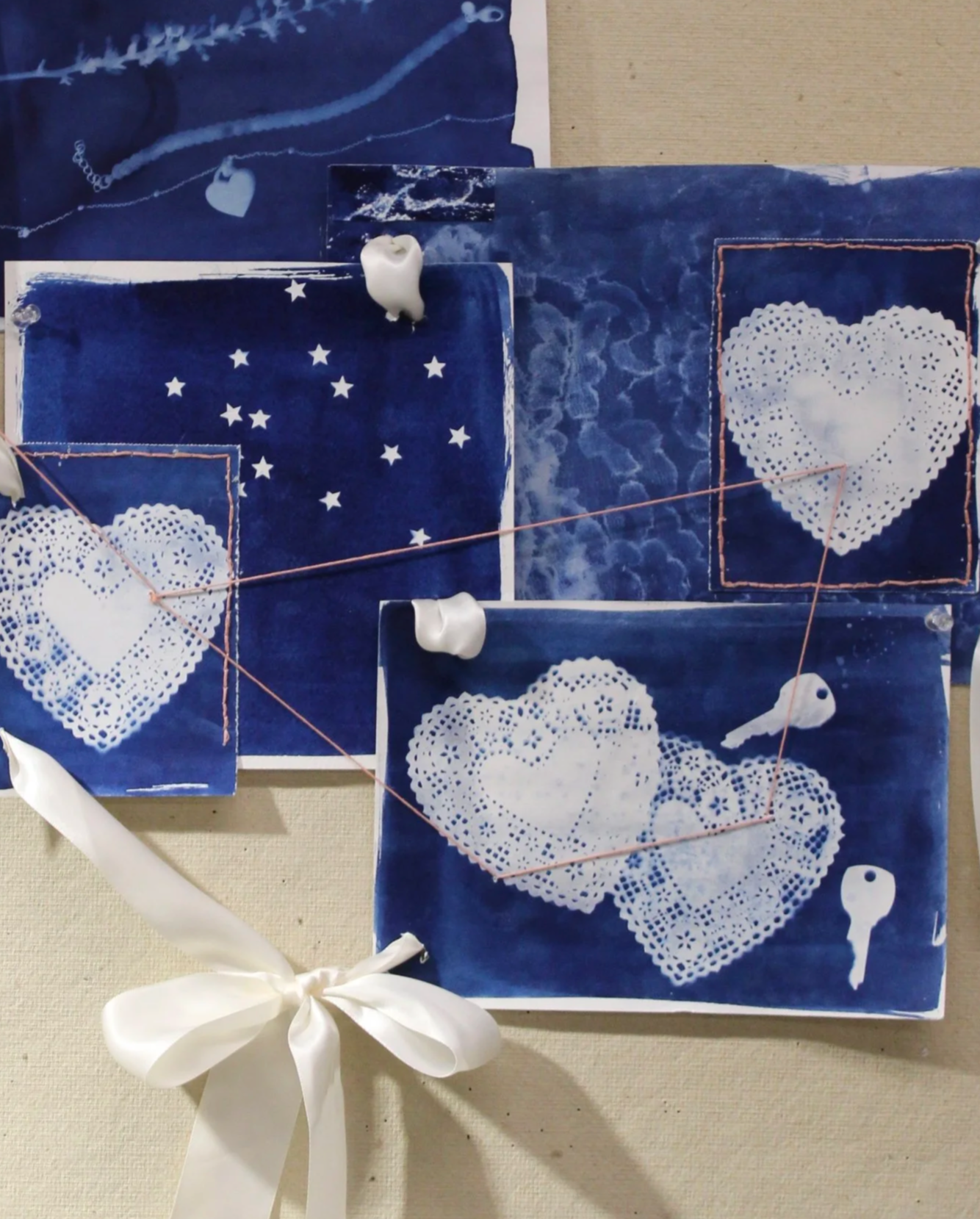 Cyanotype Collage