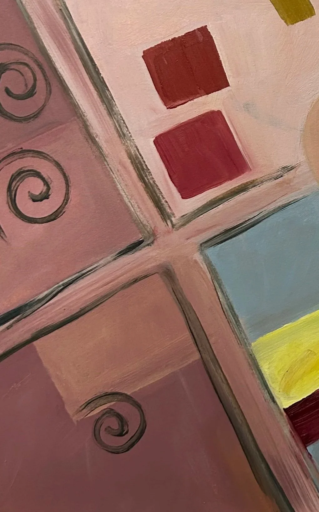 Stepped Abstraction Master Painting