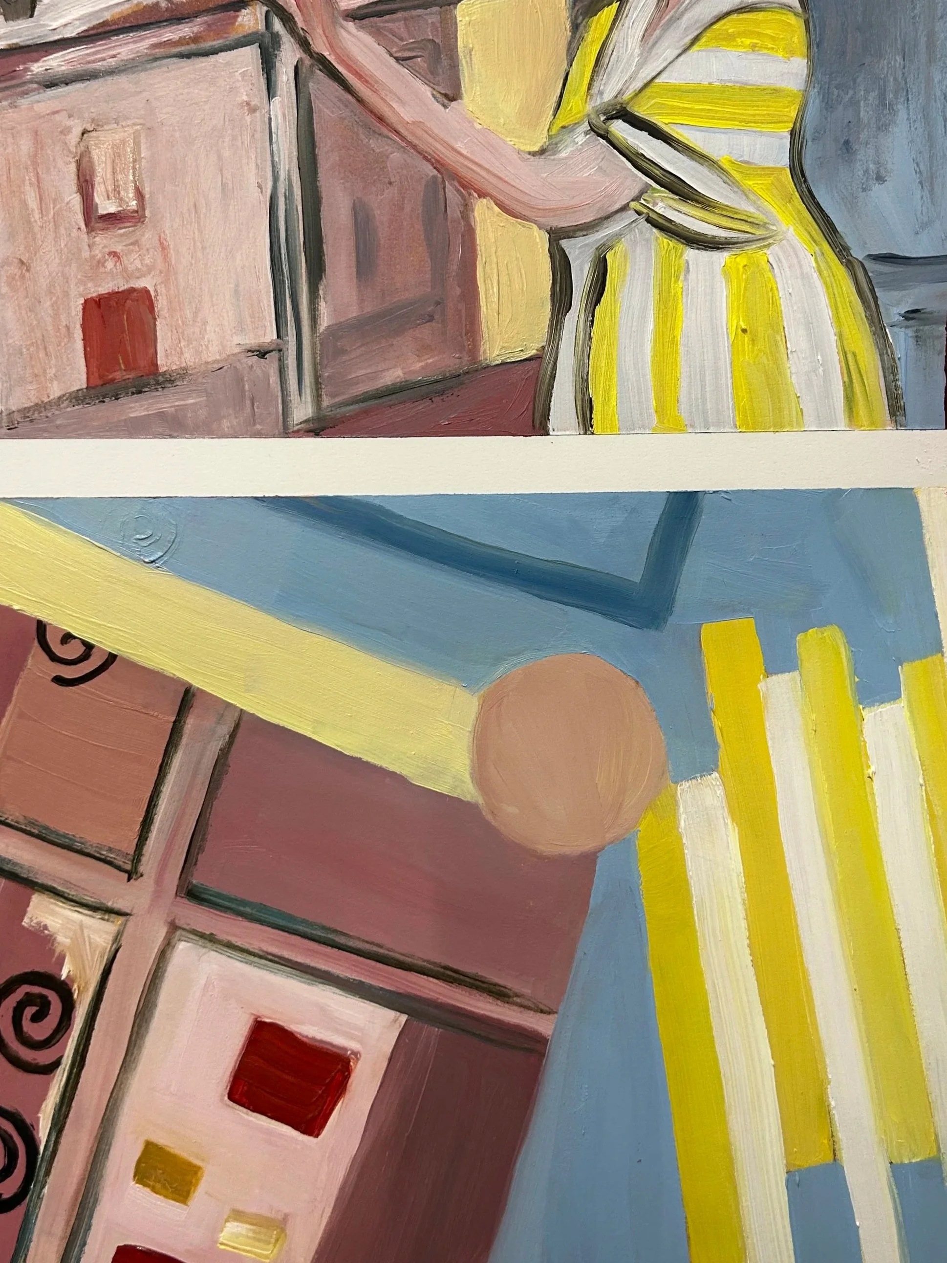 Stepped Abstraction Master Painting