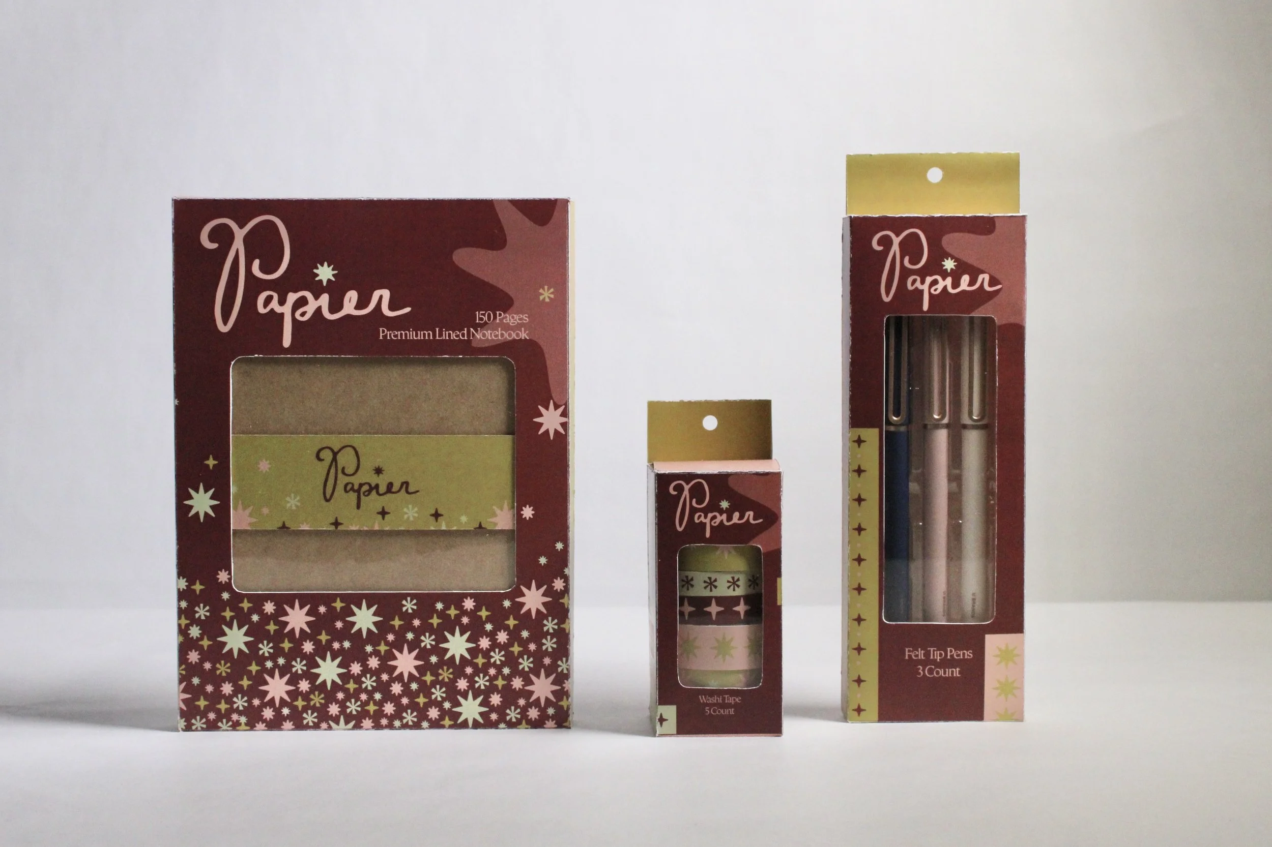Papier Holiday Rebrand Stationary Set