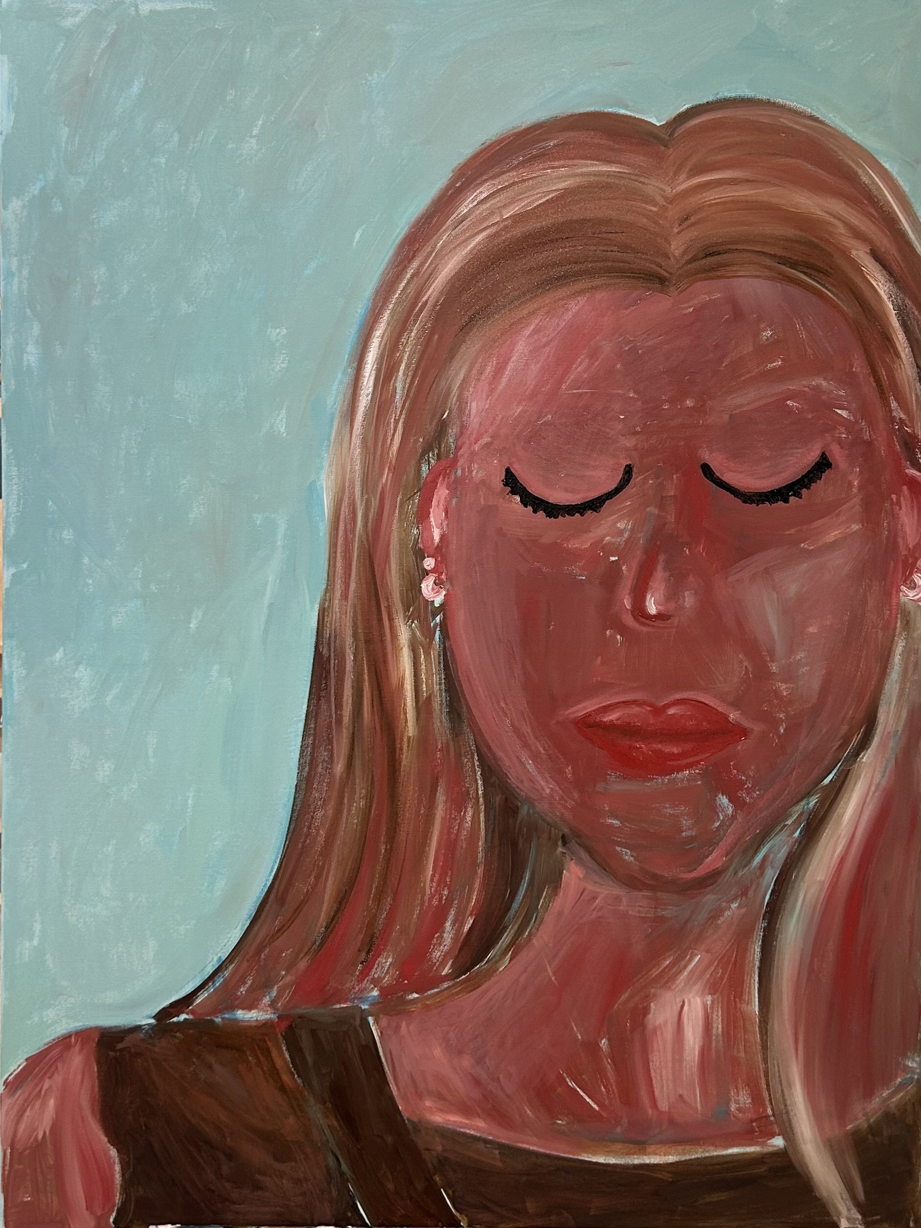 Abstracted Self-Portrait