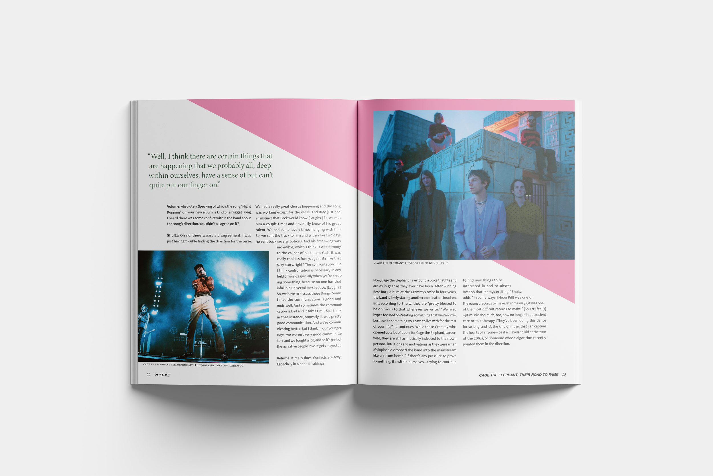 Cage the Elephant Spread