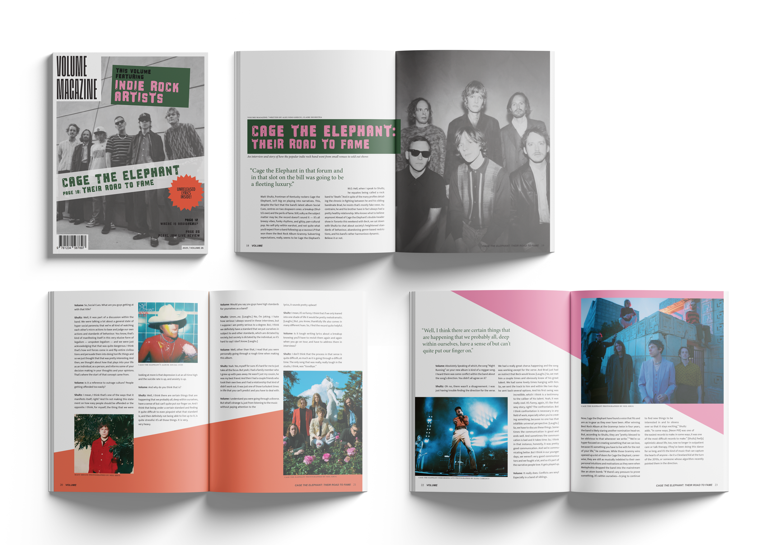 Cage the Elephant Spreads