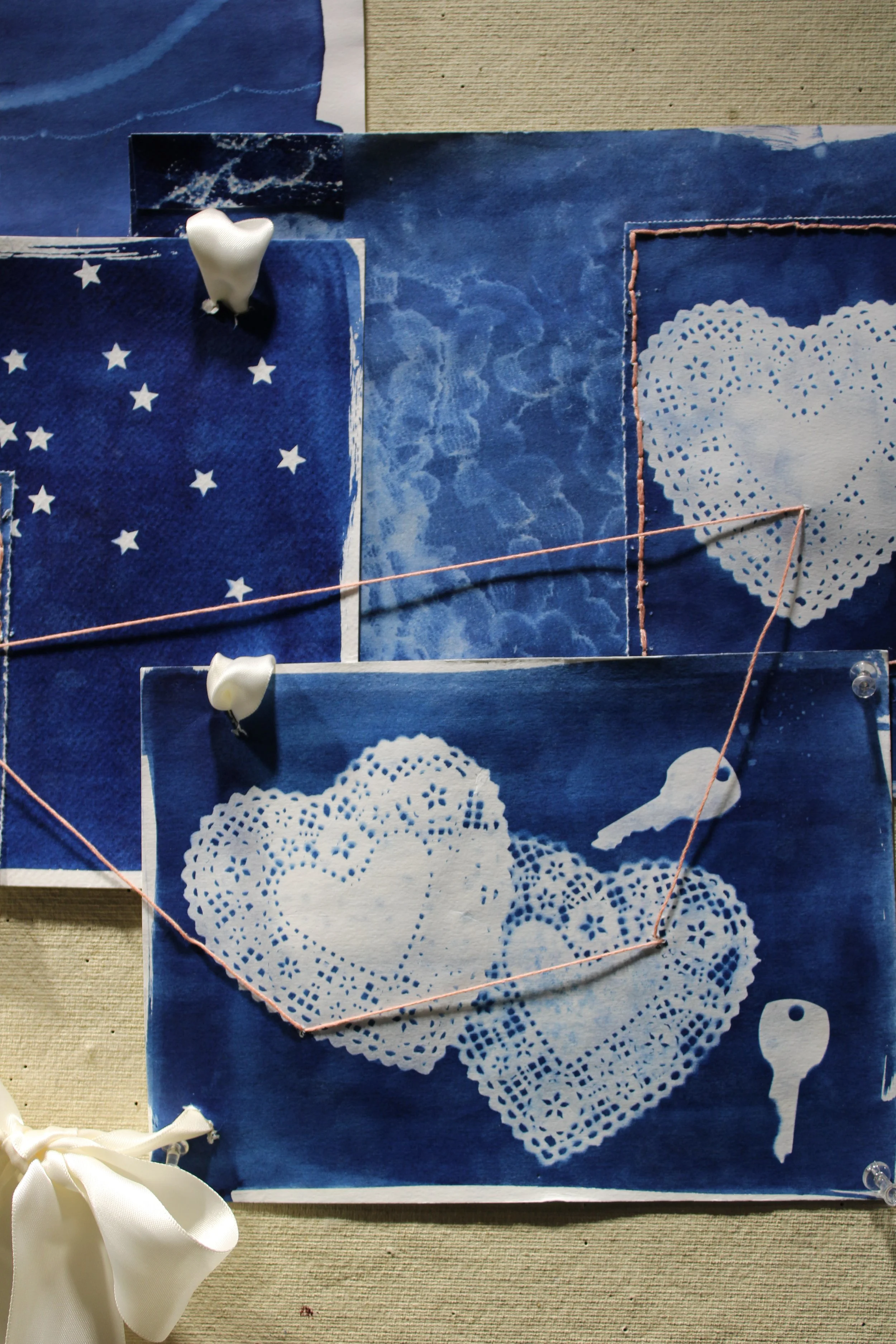 Cyanotype Collage