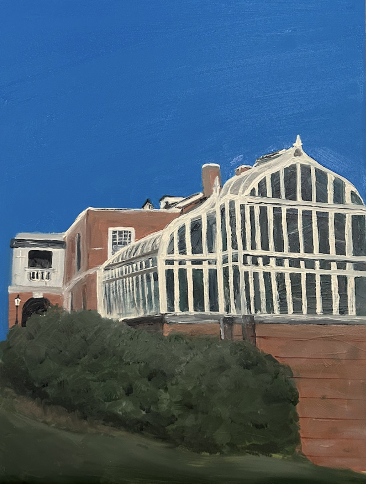 Samford Landscape Oil Painting