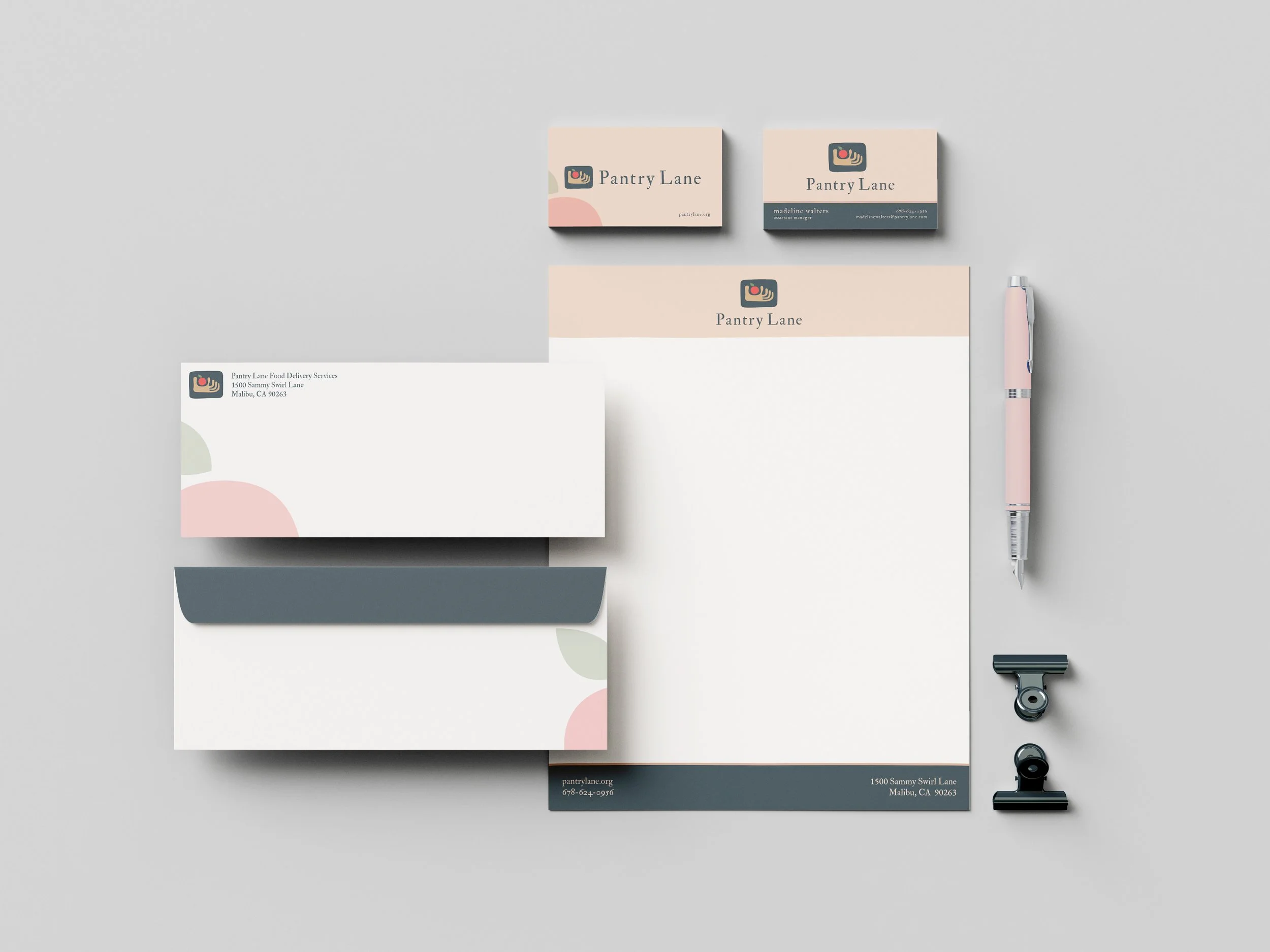 Pantry Lane Stationary Set