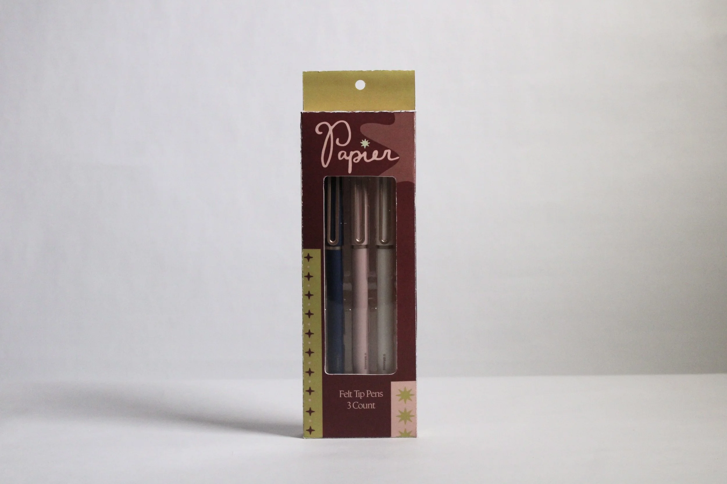 Papier Holiday Rebrand Stationary Pens