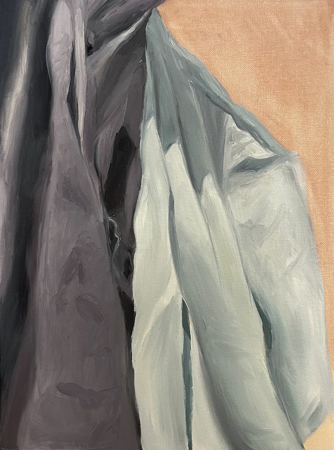 Fabric Still Life Oil Painting