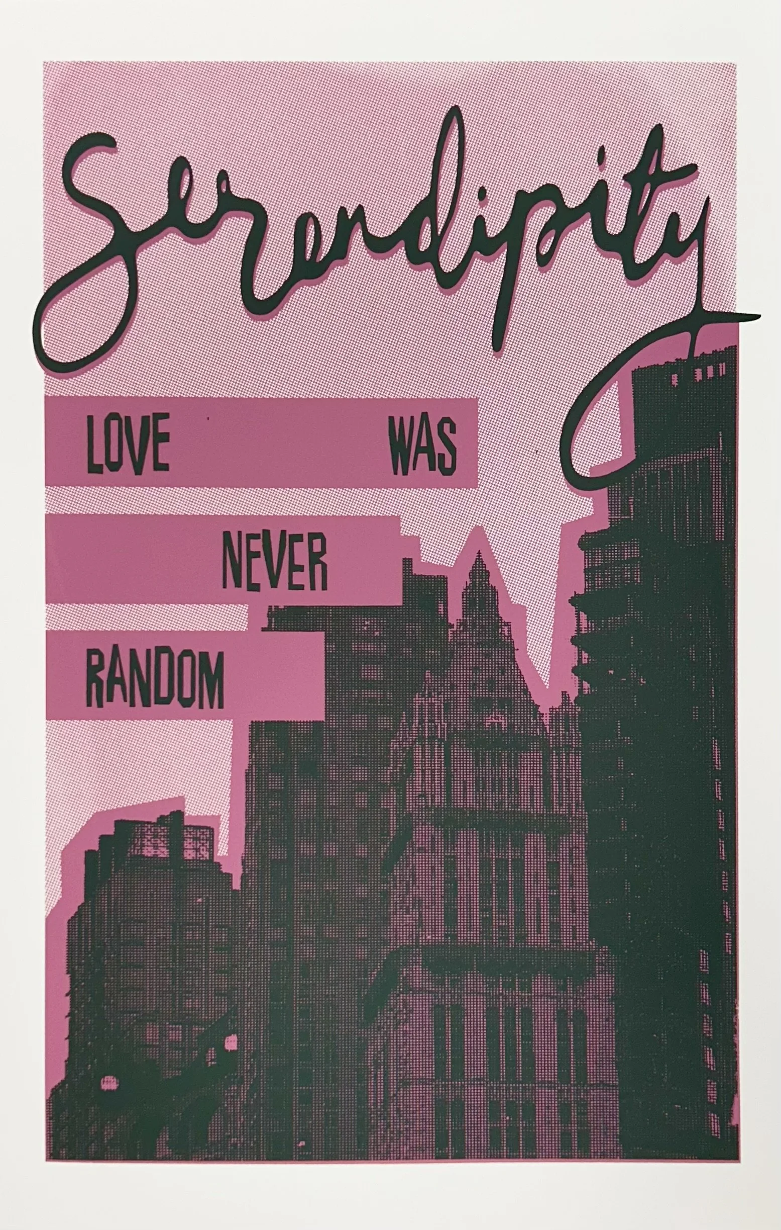 "Serendipity" Screenprint