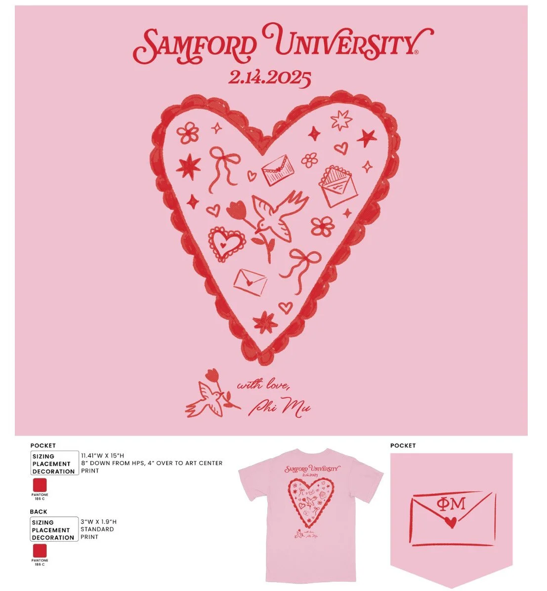 Phi Mu Valentines Shirt