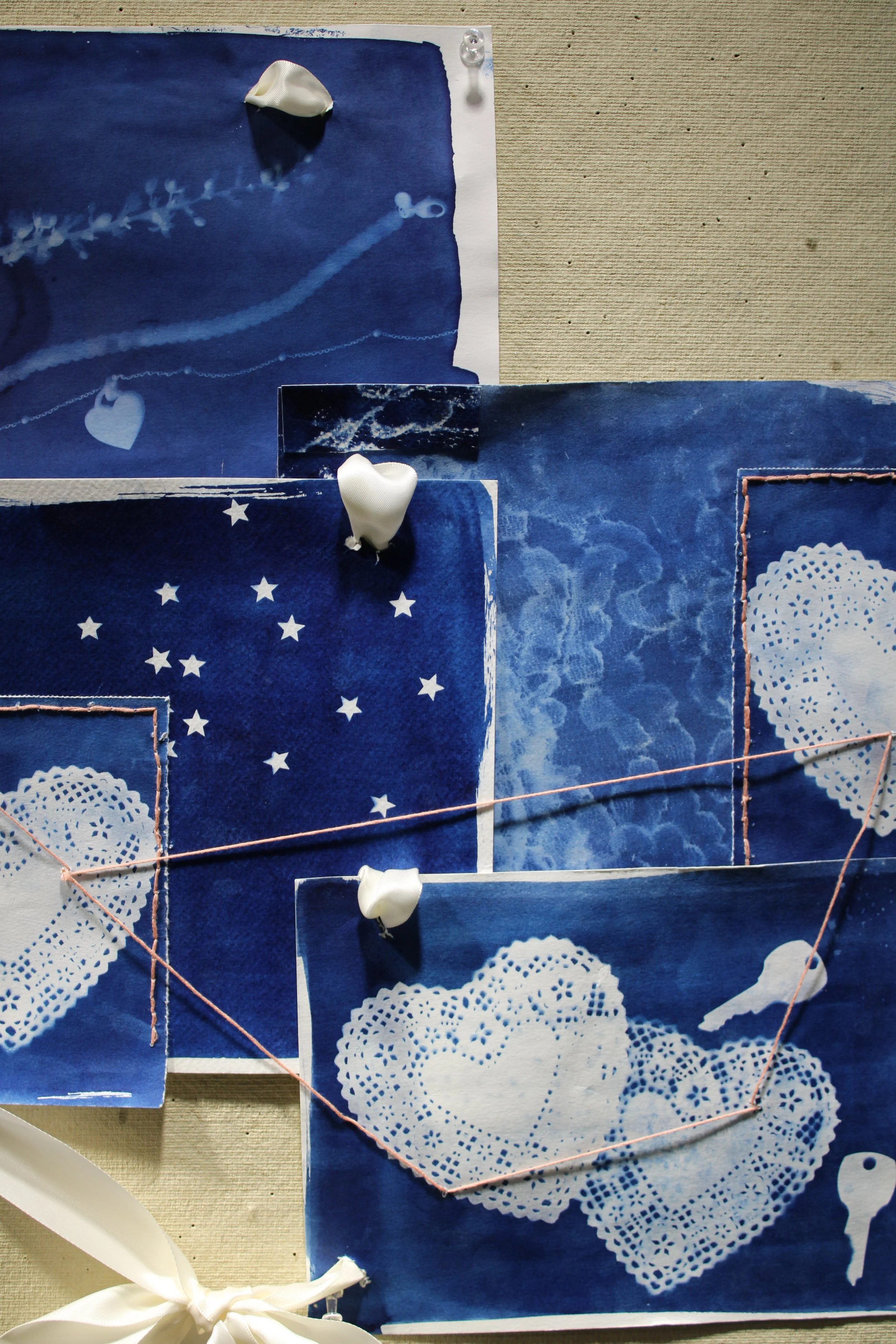 Cyanotype Collage