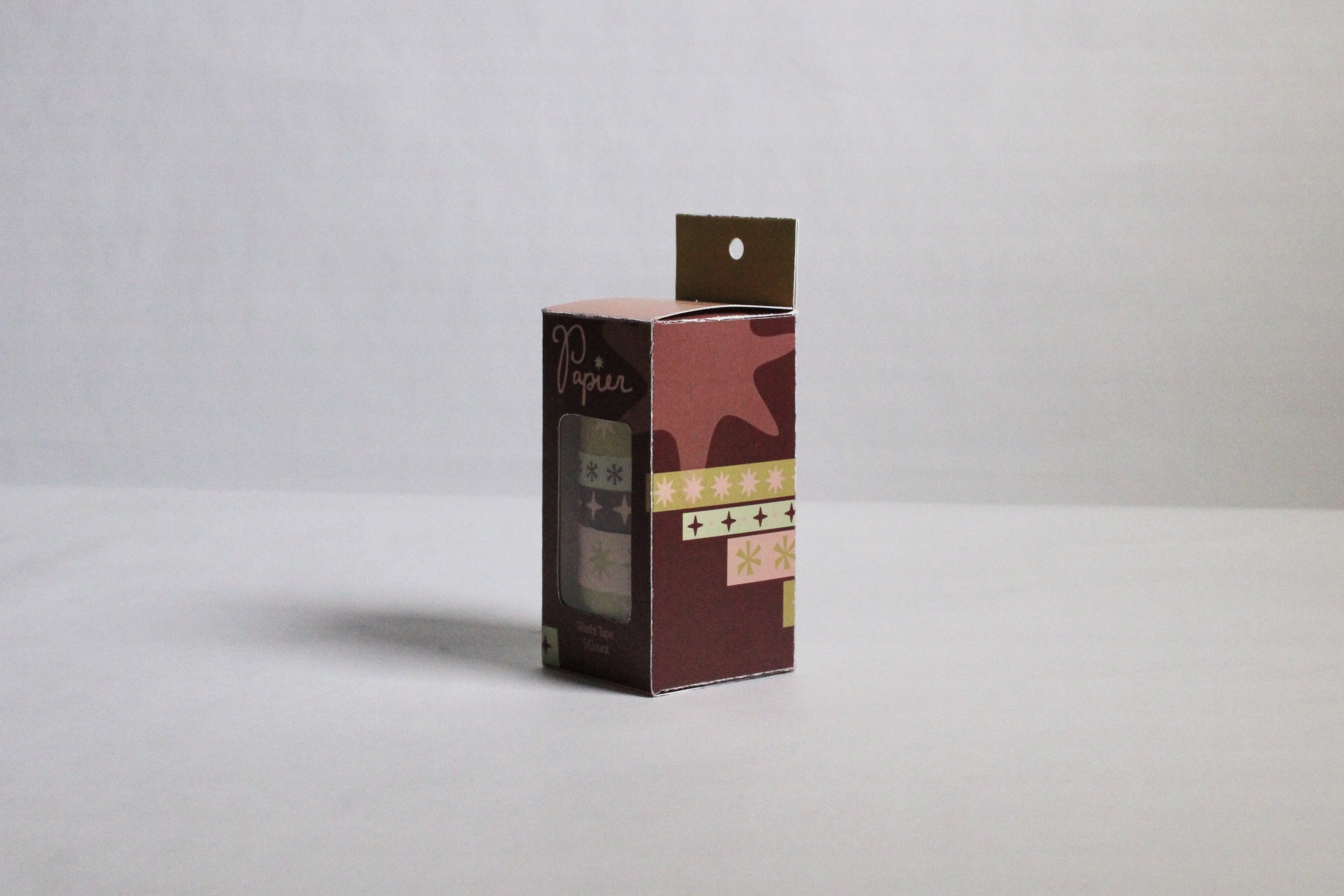 Papier Holiday Rebrand Stationary Washi Tape