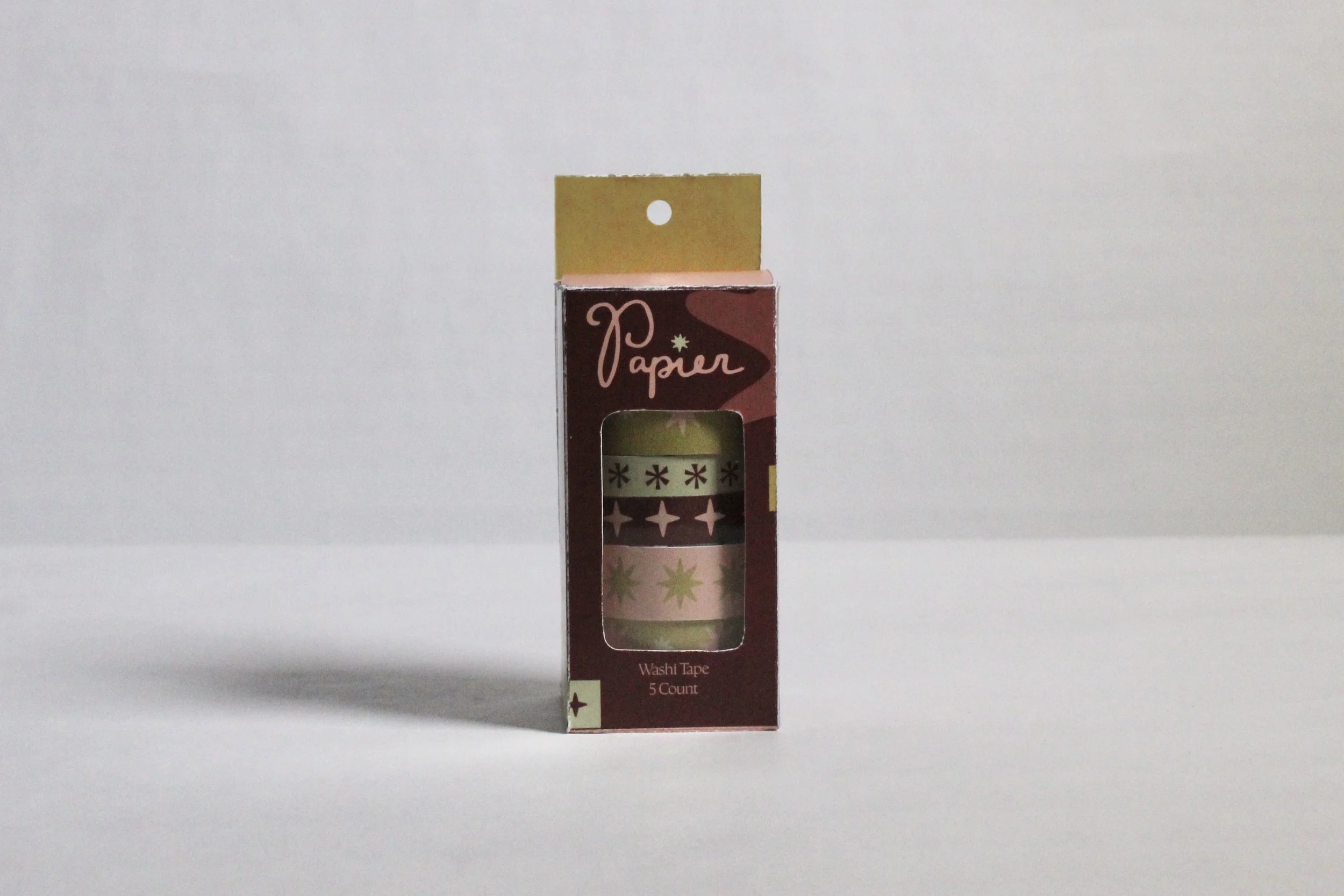 Papier Holiday Rebrand Stationary Washi Tape