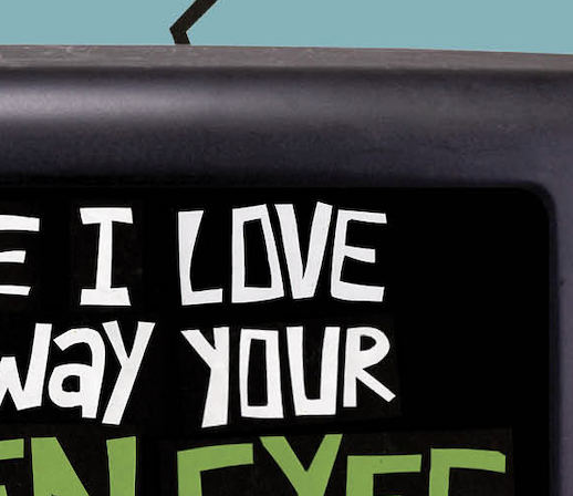 LANY Analog Type Poster