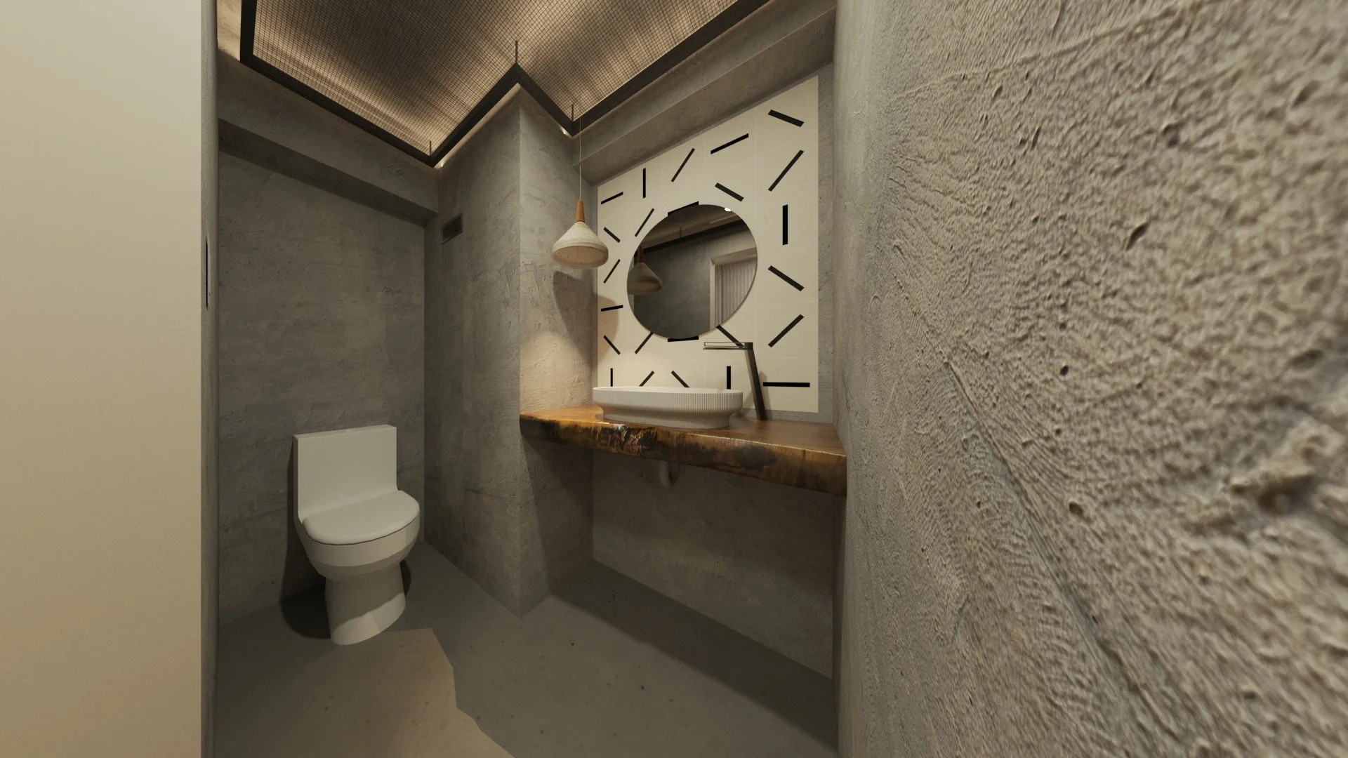 Apartamento PyM - Baño de visitas