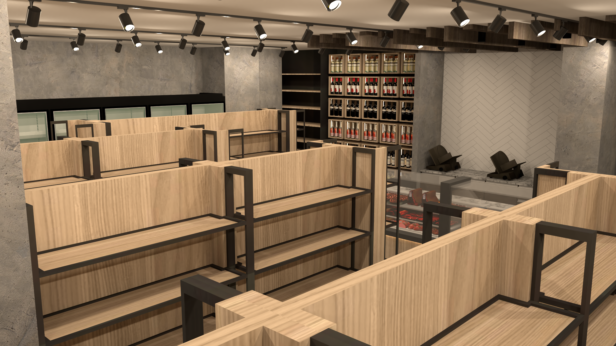 Supermercado MN - Estantes