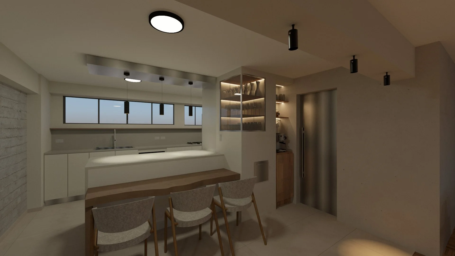 Apartamento PyM - Cocina