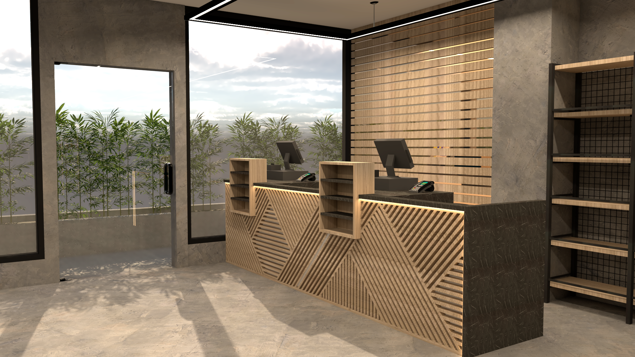 Supermercado MN - Entrada