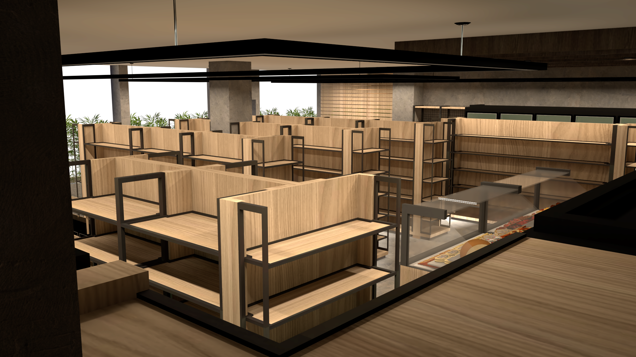 Supermercado MN - Estantes