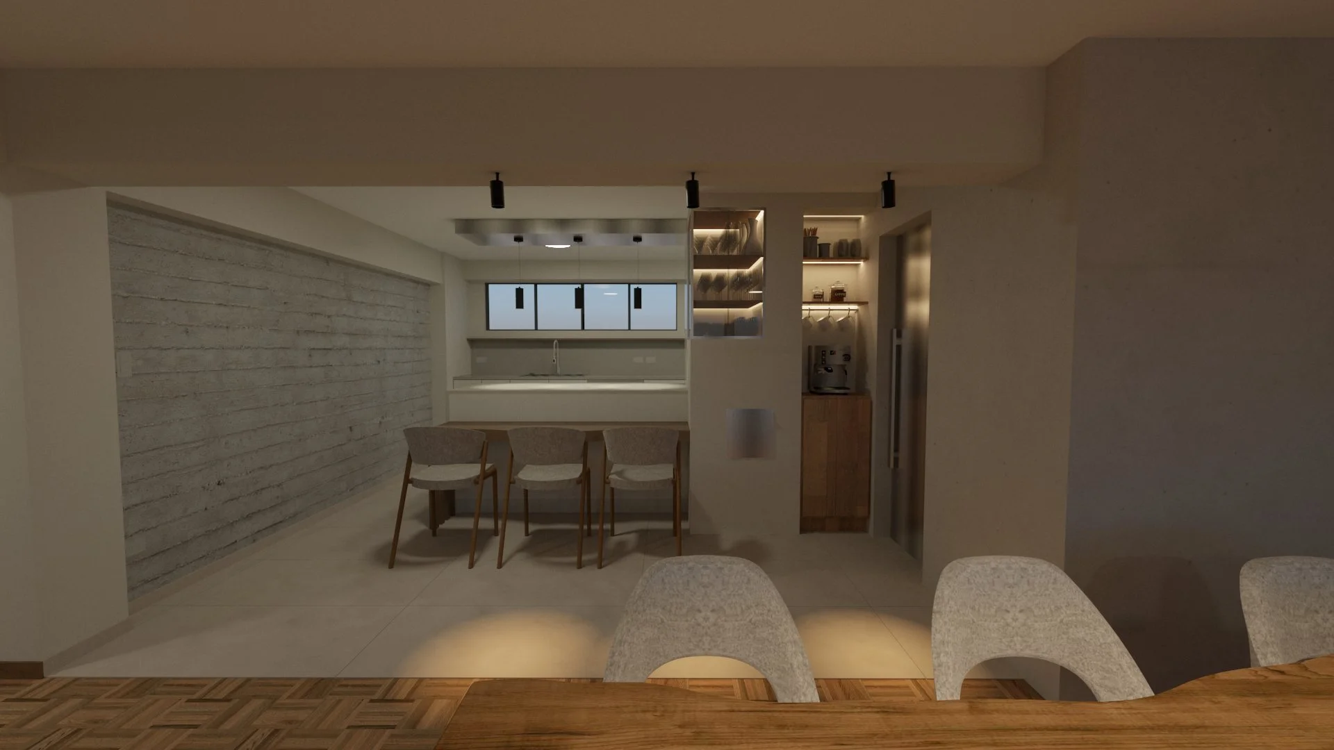 Apartamento PyM - Cocina