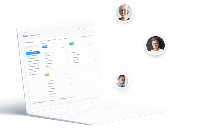 Reports on Laptop Shared with Colleagues