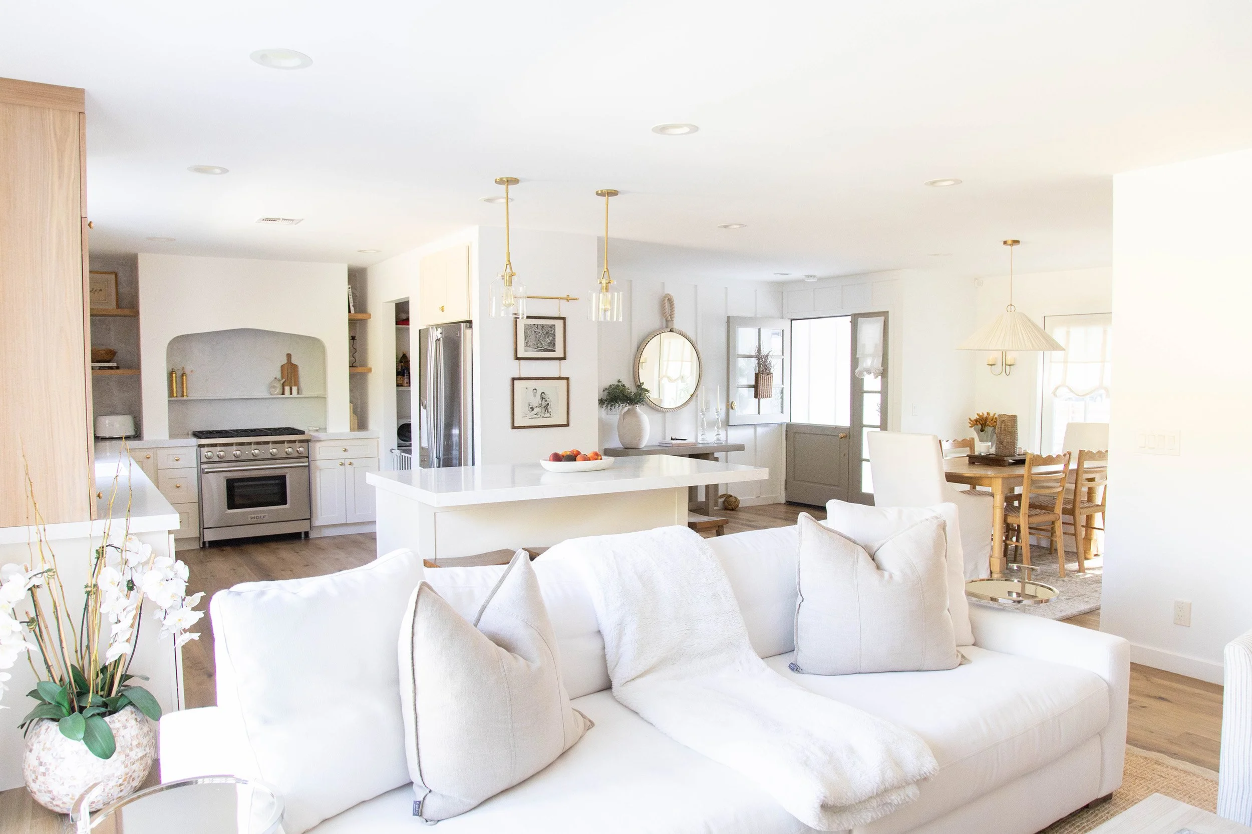 New home construction and renovation kitchen living room interior exterior orange county southern california