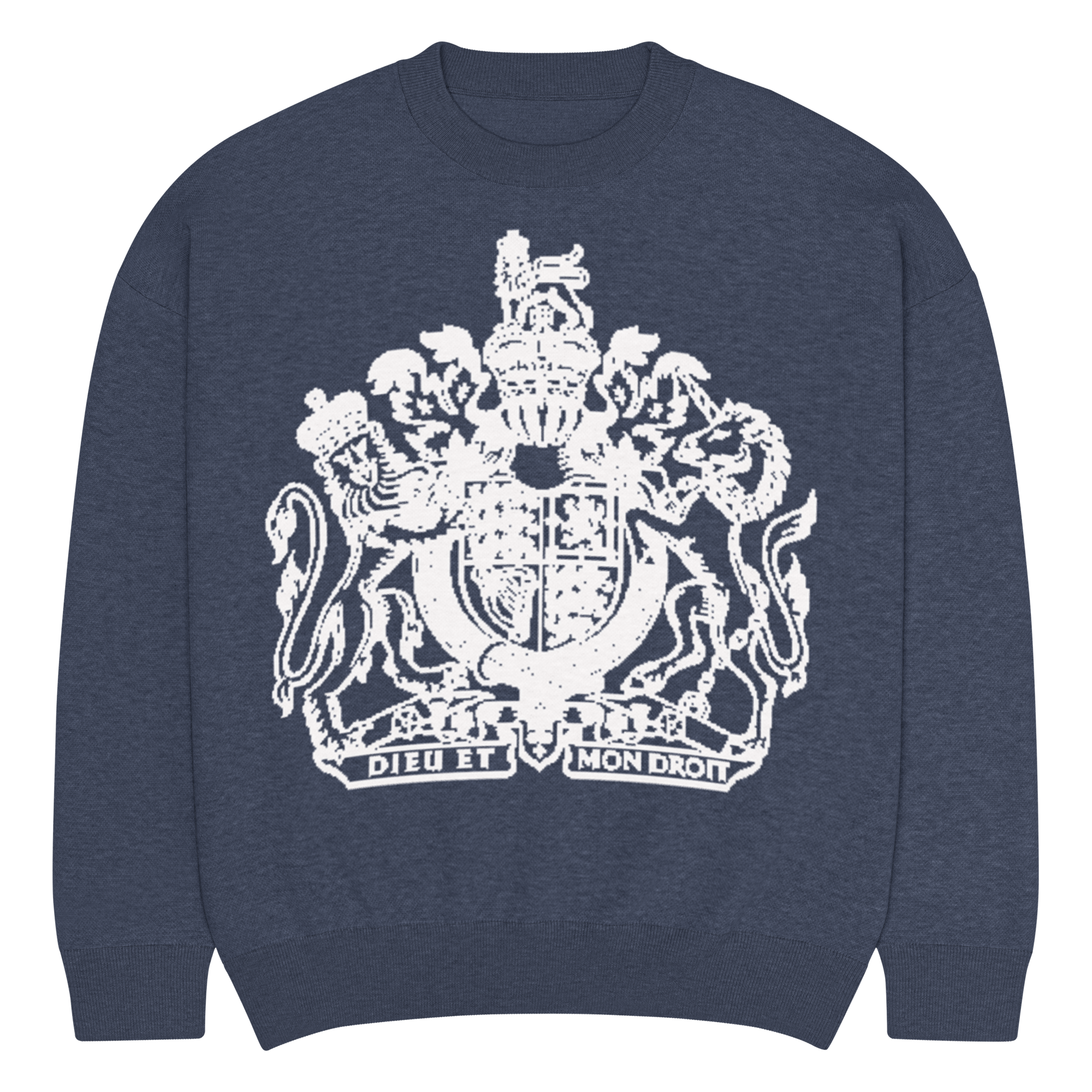 Relaxed fit knitted crew 2