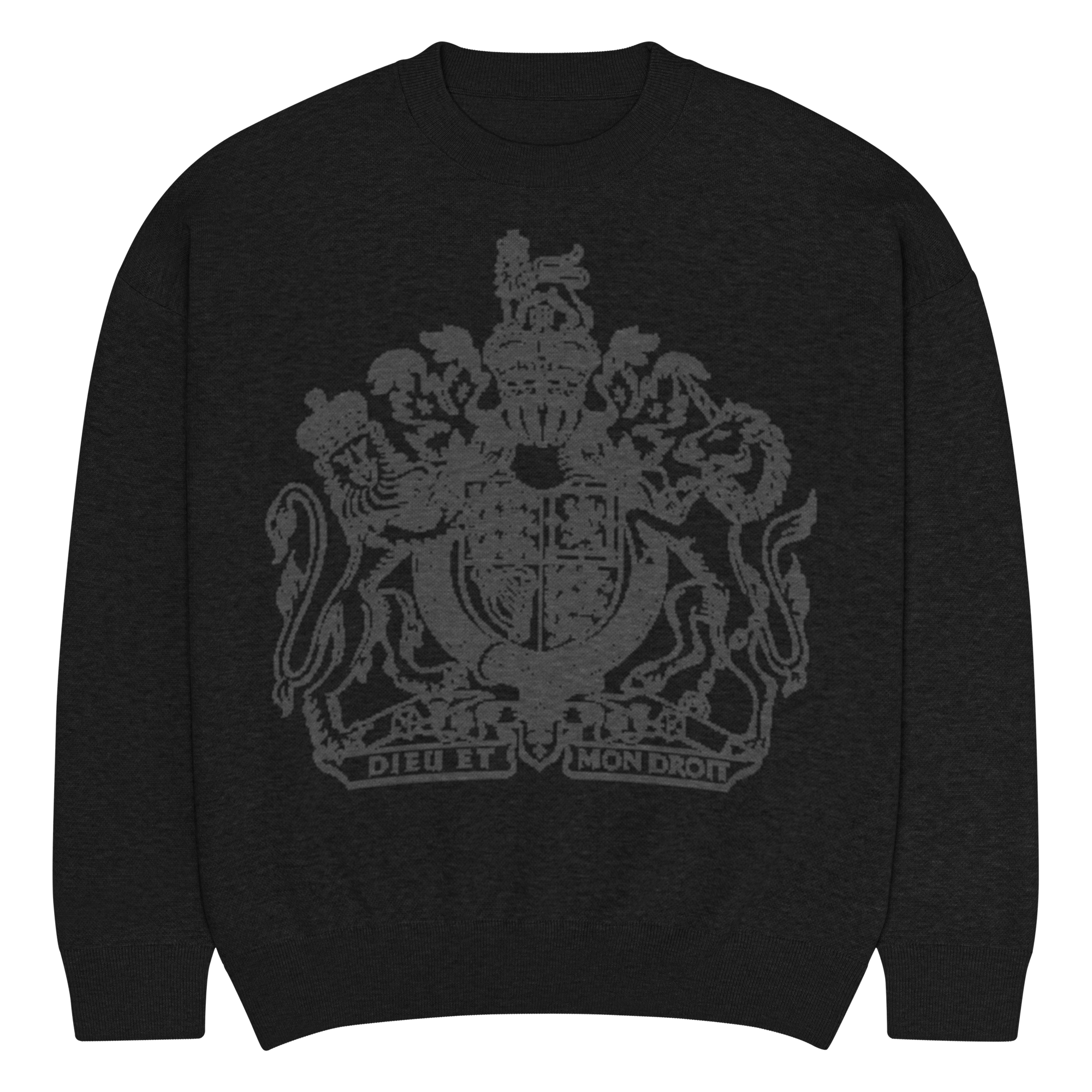 Relaxed fit knitted crew 4