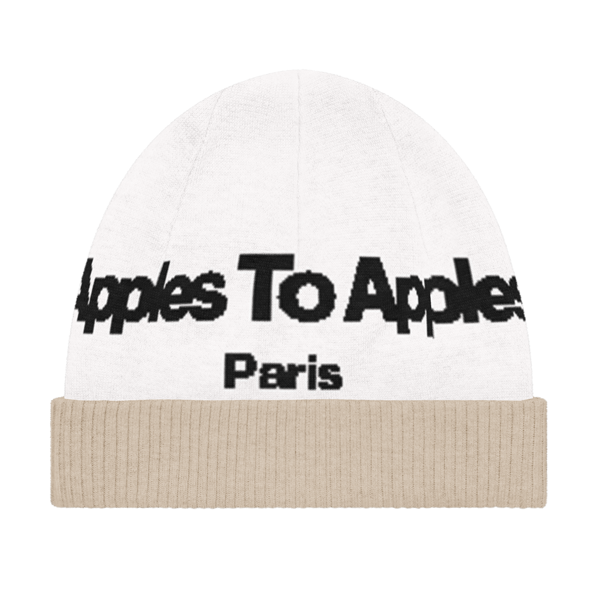 Pixel Graphics Knitted Beanie