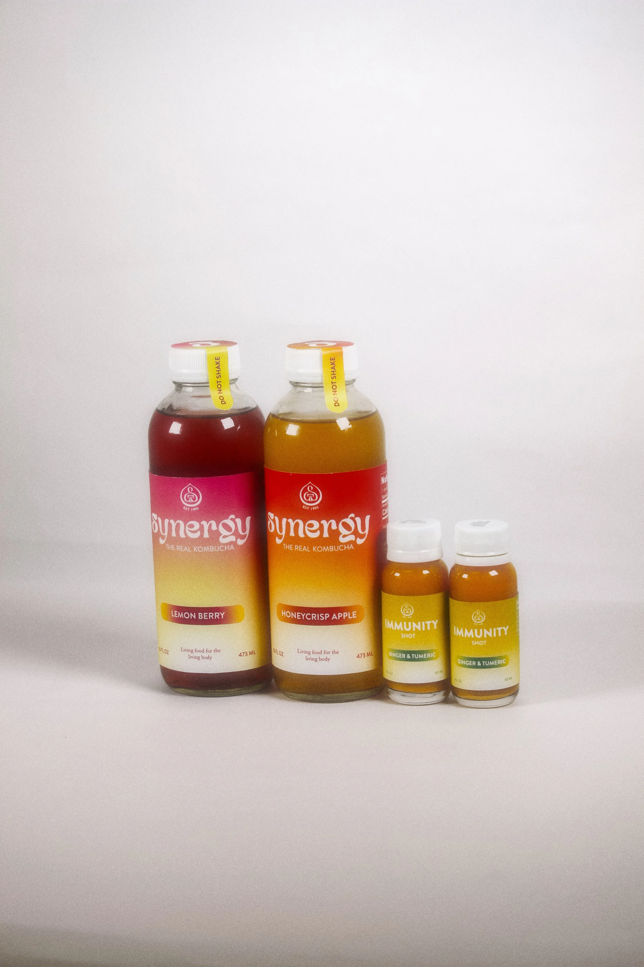 Synergy Kombucha rebrand