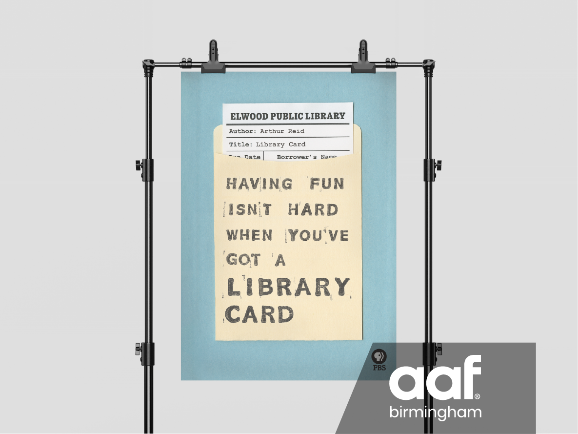 Library Card Poster