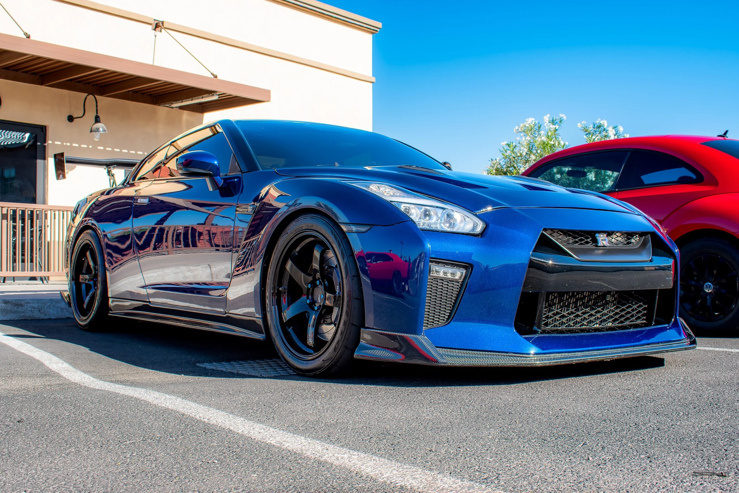 @942racing Stunning Blue GTR R35 appeared at @switchbrews cars and coffee last Saturday and it was clean! (Yes the audio is from F&amp;F :P)

#carsandcoffee
#carphotography
#automotivephotography
#carmeet
#arizonacars