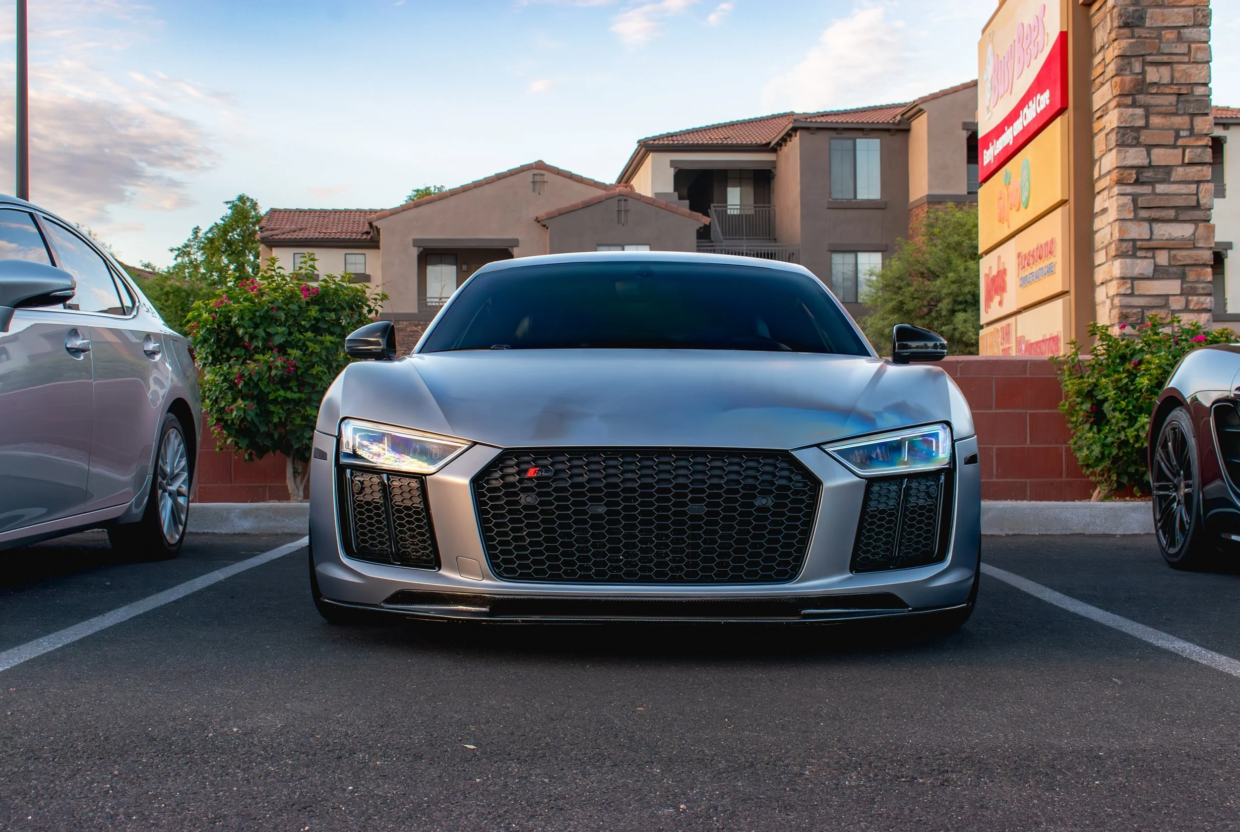 A grey Audi R8 showed up at @switchbrews cars and coffee last month. Love seeing these and love hearing them even more!
-
-
-
-
#carsandcoffee
#carphotography
#automotivephotography
#carmeet
#arizonacars