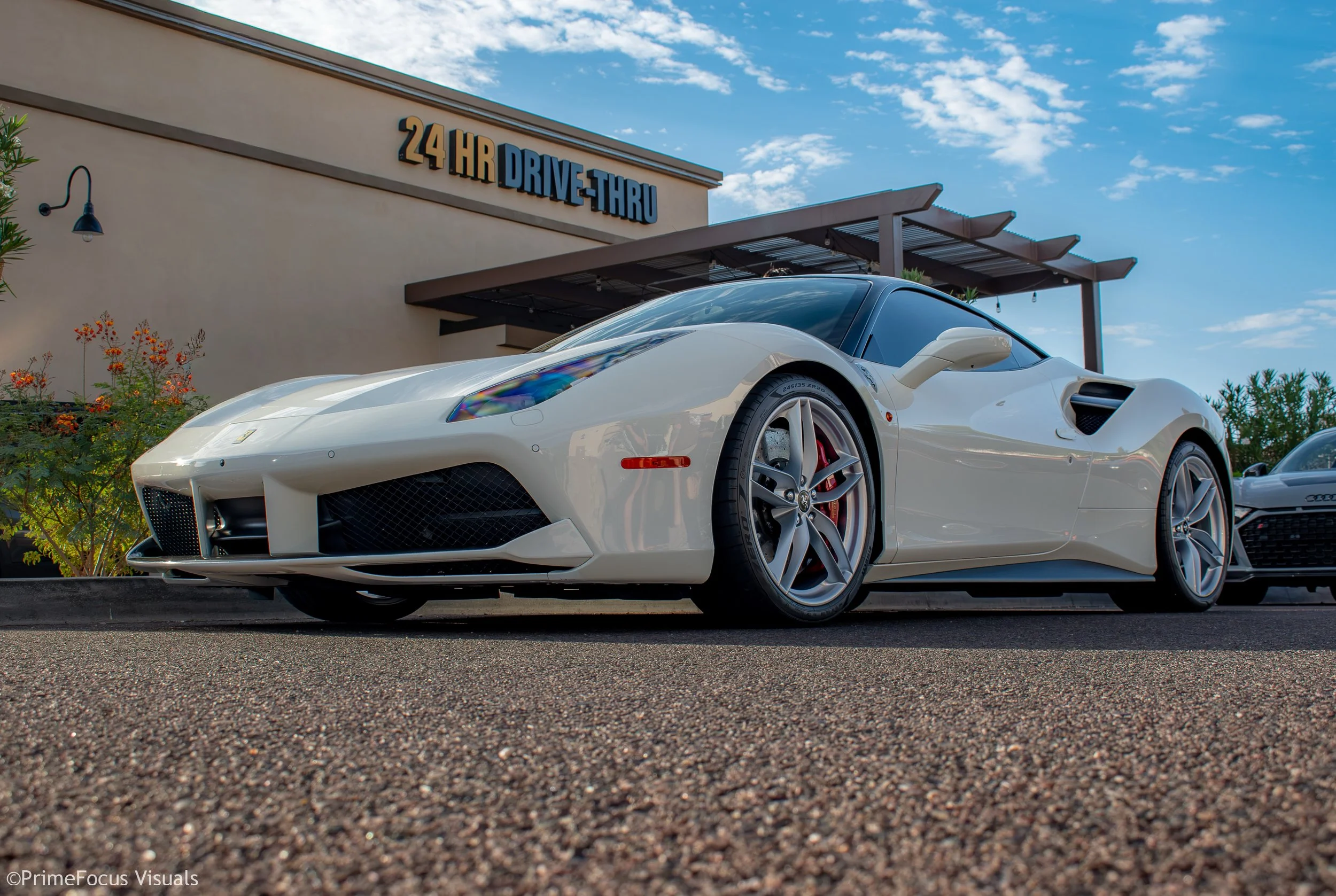 A white Ferrari 488 had showed up at @switchbrews cars and coffee with the R8 GT that I posted earlier this month. Ain&rsquo;t nothing wrong with a classic white Ferrari, I know Frank Ocean would approve. 🙂&zwj;↕️
-
-
-
-
#carsandcoffee
#carphotogra